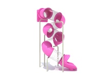 Offre Spéciale spirale en gros Grand kid équipement diapositives en plein air en plastique tube glisser le jeu ensemble OEM GLISSER