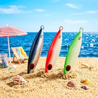 Sunsun — leurre de pêche en métal, 20g, 40g, 60g, 80g, 100g, 130g, 150g, 180g, 200g, 220g, 300g, 500g, 750g, 1000g, pour la pêche en mer profonde en bateau