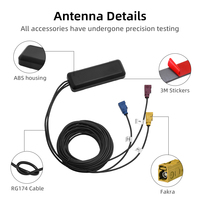 Antenne industrielle 4G LTE WiFi GSM étanche IP67 12DBI à gain élevé, connecteur fileté vertical omnidirectionnel, prise en charge passerelle OEM