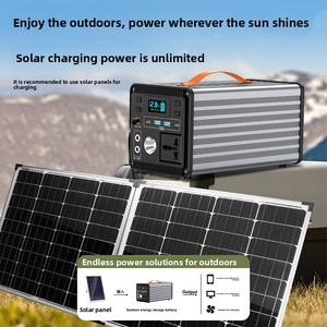 Batterie Externe Portable Solaire 220V au Lithium Fer Phosphate pour Urgences, Camping, Voiture et <span class=keywords><strong>Voyage</strong></span> - Product Image 3