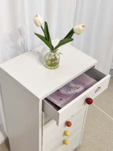 Tủ đựng đồ bằng kim loại, 8 ngăn kéo, chất liệu thép, dành cho phòng ngủ, nhiều màu sắc, kiểu tủ cạnh giường - Product Image 5