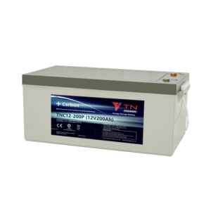 แบตเตอรี่เจลสำรองไฟ 12V 200Ah สำหรับระบบพลังงานแสงอาทิตย์ แบตเตอรี่ตะกั่วคาร์บอน Pb-C แบตเตอรี่ตะกั่วกรด - Product Image 1