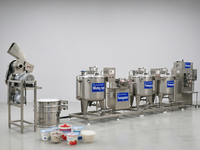 Petite machine de pasteurisation pour la fabrication de lait, yaourt, bière, jus, fromage et miel