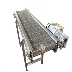 Prensa hidráulica de vulcanização de perfil de alumínio para unir transportador de empilhamento sus 310 wiremesh alimentos curvados