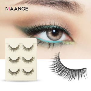 <span class=keywords><strong>Magefy</strong></span> Faux Cils en Bande Naturellement Élancés et Densément Courbés – Lot de 3 Paires – Vente en Gros - Product Image 6