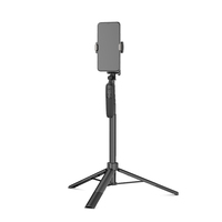 Bâton de Selfie de téléphone portable intelligent pliable de haute qualité avec fonction 3-en-1 support de trépied de télécommande sans fil Flexible
