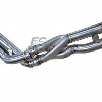 Système d'échappement intermédiaire à longueurs égales en SUS304 pour BMW M3 M4 F80 F82 F83 S55 3.0T 2015-2019, conception en Z avec résonateur, amélioration performance course