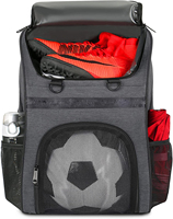 Sac à dos de sport imperméable personnalisable sac multi-compartiments pour le football, le basket-ball et le football avec rangement des chaussures