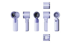 <span class=keywords><strong>Feigo</strong></span> Logo personnalisé Mini ventilateur portable électrique portable haute vitesse USB Rechargeable fonction portable pour voiture en plastique fabriqué à l'extérieur - Product Image 4