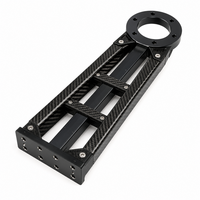 Brazo de Soporte Robótico de Fibra de Carbono 3K Hecho a Medida, Soporte Ligero para Efector Final de Robot Industrial