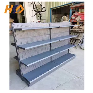 2023 Hot Selling Supermarket Gondola Shelf Display Shelves For Retail Store