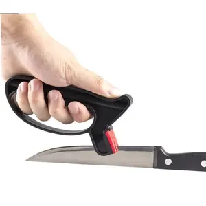 Perfect Grindstone Cutter Sharpener Tool 2 in 1 Handheld Scissors Knife Blade Knife Sharpener