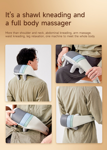 Großhandel Günstige Ganzkörper-Knetmassagegerät mit Wärmefunktion 6D <span class=keywords><strong>Massage</strong></span>-Maschine für Rücken, Schultern und Nacken mit Zeitsteuerung - Product Image 5