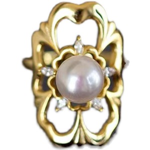 ขาตั้งแหวนเงินแท้ S925 ดีไซน์สวยหรู สำหรับงาน DIY ประดับมุก ขนาด 10-13 มม. รุ่น 10398-เครื่องประดับเงินทันสมัย - Product Image 5