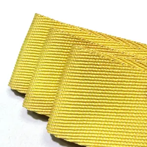 סיטונאי יצרן אספקת לחתוך עמיד חגורה שחור/צהוב/אדום מותאם אישית רוחב אש מעכב חגורת Aramid Meta קלטת