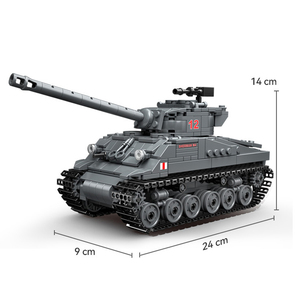 Colección histórica <span class=keywords><strong>M4</strong></span> Sherman Tank WW2 1/35 Army Weapon Kit de modelo de plástico Construcción educativa Juguete Construcción de ladrillos - Product Image 2