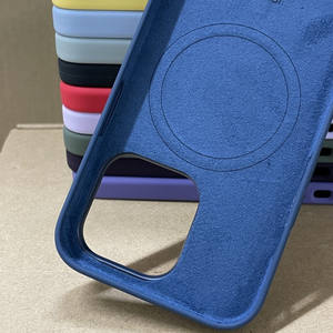 <span class=keywords><strong>Cover</strong></span> Posteriore Antiurto in Silicone Liquido di Alta Qualità con LOGO per iPhone 15 14 13 <span class=keywords><strong>12</strong></span> <span class=keywords><strong>Pro</strong></span> Max X XR XS - Product Image 4