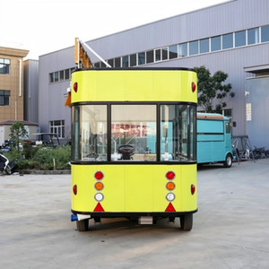 รถขายอาหารเคลื่อนที่ รถพ่วงขายอาหารเร็ว รถบรรทุกขายอาหารเร็วแบบไฟฟ้า - Product Image 3