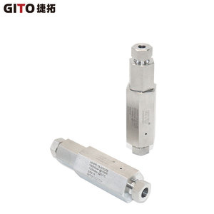 Válvula de Retención Unidireccional GITO 316 de Presión Media-Alta con Sello Rígido para Gas, Líquido, Aceite y Agua, Estructura de Seguridad Manual y Neumática - Product Image 5