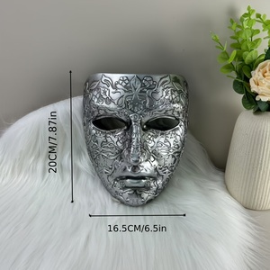 Máscara Artesanal de Resina para Halloween y Cosplay de Pascua con Diseño de <span class=keywords><strong>Baldwin</strong></span> IV. - Product Image 3