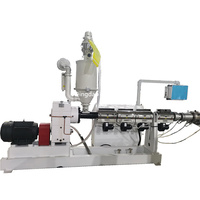 Máquina Extrusora de Tuberías de Agua Lluvia y Aguas Residuales de un Solo Tornillo con Motor PLC para Fabricación de Tuberías de HDPE, PE, PPR/PP