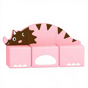 Canapé long et confortable pour centre d'éducation préscolaire, coussin moelleux, <span class=keywords><strong>banc</strong></span>, canapé tête <span class=keywords><strong>de</strong></span> train <span class=keywords><strong>de</strong></span> dessin animé pour enfants, camion <span class=keywords><strong>de</strong></span> pompiers - Product Image 4