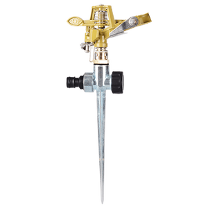 Aspersores Rotatorios de Impulso Automático de Aleación de Zinc Metálico para Riego de Jardín y Césped Chengshun CS-3002 - Product Image 1