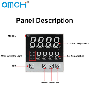 OMCH TB系列<span class=keywords><strong>PID</strong></span>控制智能数显温控器家用自动化通用输入SSR/继电器输出 - Product Image 4