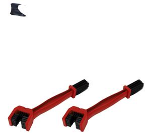 Juego de Herramientas para Limpiar Cadenas de Motocicletas y Bicicletas, Kit de Cepillos de Limpieza para el Mantenimiento de Engranajes de Cadena de Bicicleta, para Todo Tipo de Engranajes de Cadena, 3 Tipos - Product Image 3