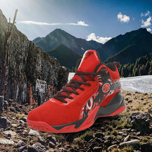 Zapatillas de Baloncesto para Hombre de Alta Calidad, Duraderas, Transpirables, Estilo Plataforma, con Cordones, Plantilla de PU, Suela de Goma - Product Image 3