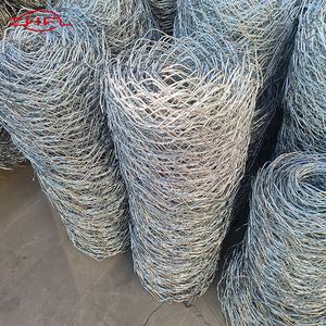 Malla de Gaviones Hexagonal Tejida Premium y Duradera (Alambre de Hierro Bajo en Carbono, Tipo Cadena) para Control de la Erosión, Jaulas de Gaviones - Product Image 3