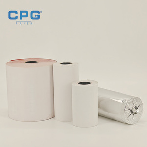 Échantillons Gratuits Papier Thermique de Haute Qualité 57x50mm 70gsm pour Imprimante, Reçus de Restaurant, Reçus ATM/POS - Product Image 1