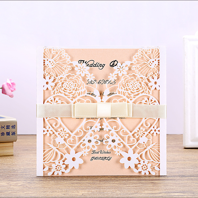 Роскошные свадебные поздравительные открытки в европейском стиле