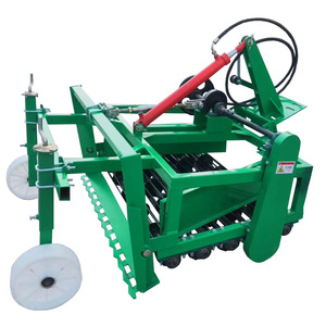 Mini-récolteuse d'ail à transmission par engrenages vert, haute productivité pour la récolte de l'ail - Product Image 3
