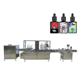 Shengguan 10ml-50ml oil dropper bottle filling capping labeling machine tincture bottling machine