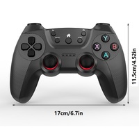 Control de Juego Inalámbrico de 2.4GHz con Adaptador OTG para Android TV Box/Smart TV/PC/Teléfono Móvil