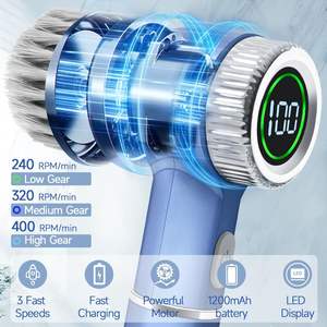 Brosse de nettoyage électrique rotative pour cuisine, évier, salle de bain et baignoire – Vente en gros - Product Image 5