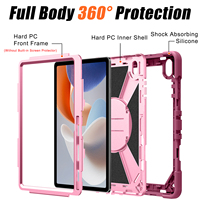 Funda para Tablet Samsung Galaxy Tab S12 Plus, Carcasa Protectora de Silicona y PC Resistente con Soporte Integrado para Tab S12 Plus