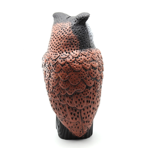 Épouvantail rotatif <span class=keywords><strong>anti</strong></span>-oiseaux en forme de hibou - Product Image 4