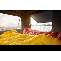 Carpa de Techo SNDN de Alta Calidad, Carcasa Rígida de ABS, Impermeable, Amplio Espacio Interior, Ligera, para Vehículos 4x4, para 4 Personas, con Ventana Grande
