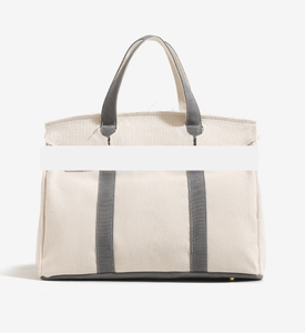 <span class=keywords><strong>Sac</strong></span> fourre-tout en toile naturelle écologique, <span class=keywords><strong>sac</strong></span> de voyage, <span class=keywords><strong>sac</strong></span> de travail, <span class=keywords><strong>sac</strong></span> de luxe, boucle dorée, <span class=keywords><strong>sac</strong></span> de shopping, grand <span class=keywords><strong>sac</strong></span> à main en toile pour <span class=keywords><strong>femme</strong></span>, <span class=keywords><strong>sac</strong></span> pour ordinateur portable - Product Image 5
