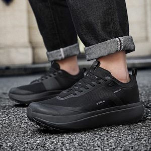 Nouvelles Chaussures de Course 2025 pour Hommes – Antidérapantes, Imperméables, Légères, à Semelle Épaisse, pour Randonnée et Sport Décontracté, avec Tige en Maille - Product Image 4