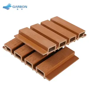 Revestimiento de Pared Exterior WPC 100% Reciclado, Panel de Madera 3D para Decoración Exterior de Casas - Product Image 3