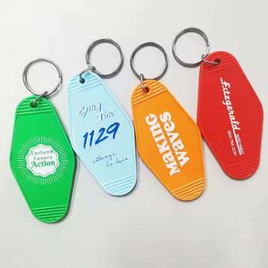 Acrylic Plastic Keychain Customizable Design with UV Printing Wholesale From Design-for Hotels and Motels Cartoon Anime Style - Product Image 5