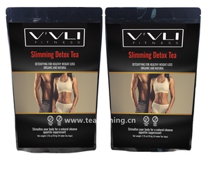 Wholesale <strong>detox</strong> slim tea <strong>private</strong> <strong>label</strong> 14 days 28 days weight loss tea waist gm food low-sodium organic support oem