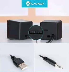 Lapop Loa Có Dây Cho Máy Tính Di Động M15 Loa Để Bàn Mini USB Loa Đa Phương Tiện Bass Cannon <span class=keywords><strong>2</strong></span> (<span class=keywords><strong>2</strong></span>.<span class=keywords><strong>0</strong></span>) Nhựa AUX Thụ Động - Product Image 5