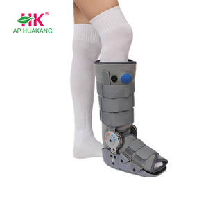 Tıbbi Pnömatik Hava Basınçlı Yüksekliği Ayarlanabilir Ortopedik Ayak Bileği Kırığı Destekleyici Walker Botu - Product Image 4