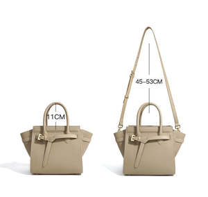 Sac à main en cuir véritable pour femmes 2026, personnalisation en gros, sac à main en cuir rétro tendance pour femmes - Product Image 5