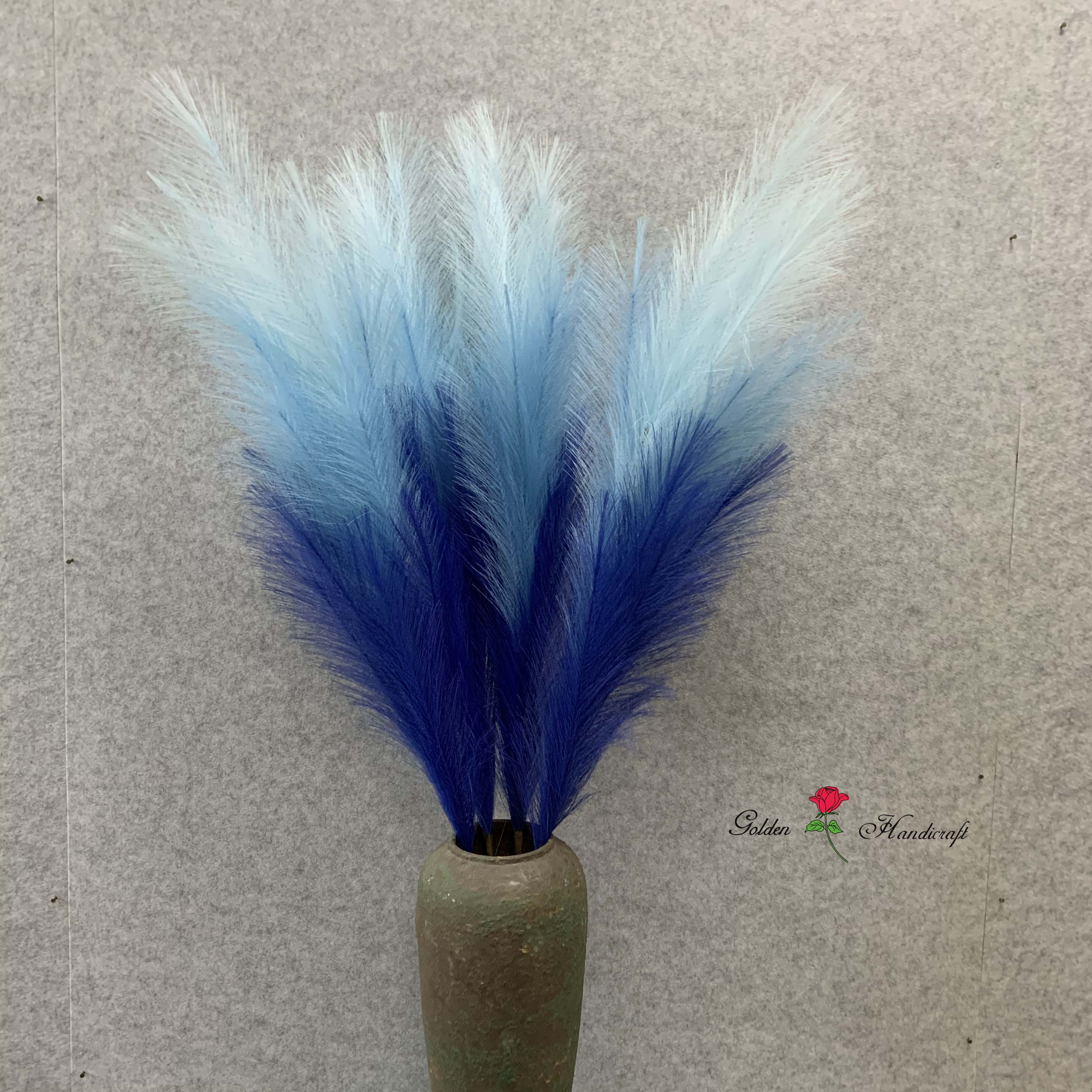 gradient faux pampas