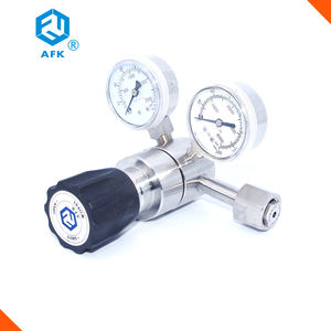 Un étage avec débitmètres à double mètre R11 1/4 connecteur à manchon pour hélium GPL garantie 1 an régulateur de gaz d'oxygène - Product Image 2